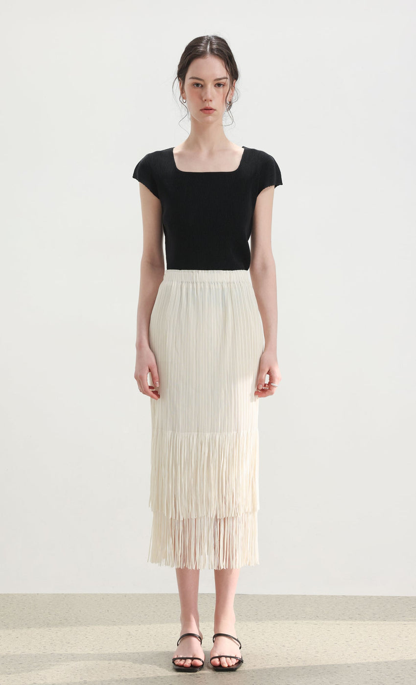 Free Size — Fit For XS - L / Ivory