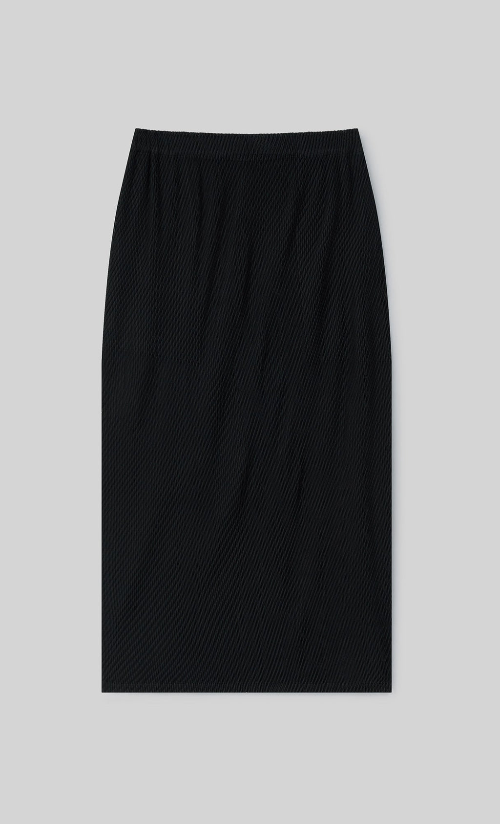 Lune Pleated Skirt_black
