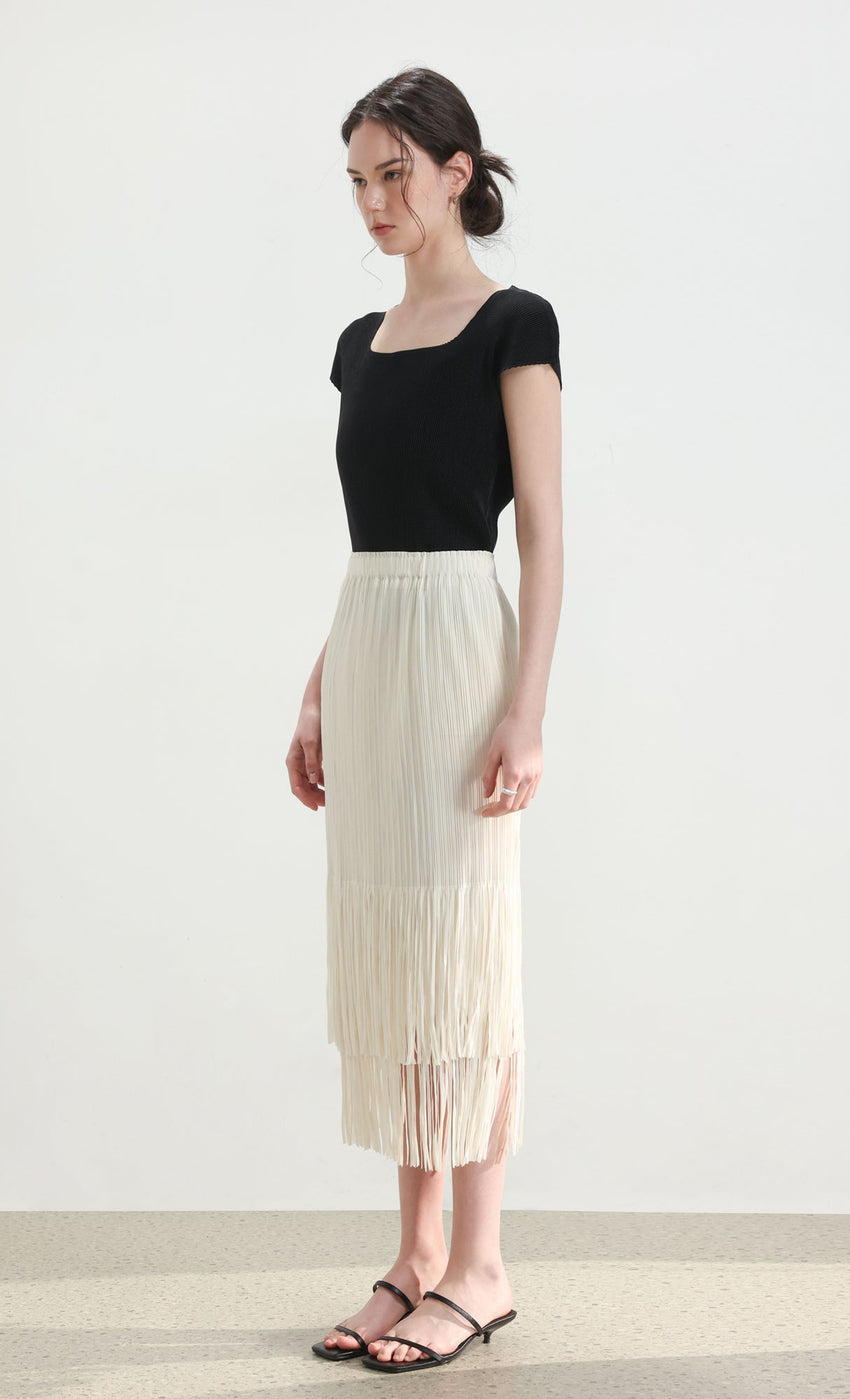Free Size — Fit For XS - L / Ivory