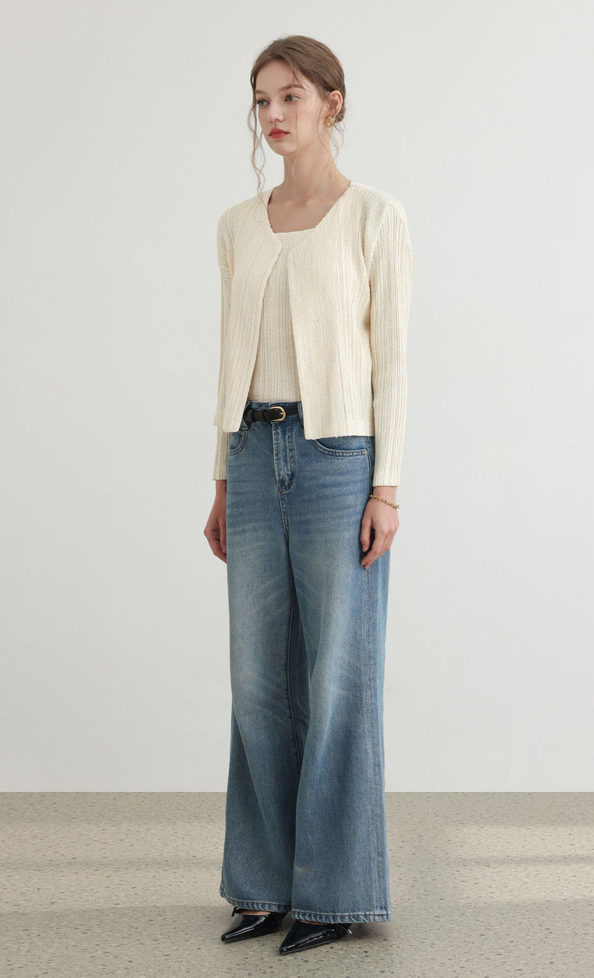 Free Size — Fit For XS - L / Ivory