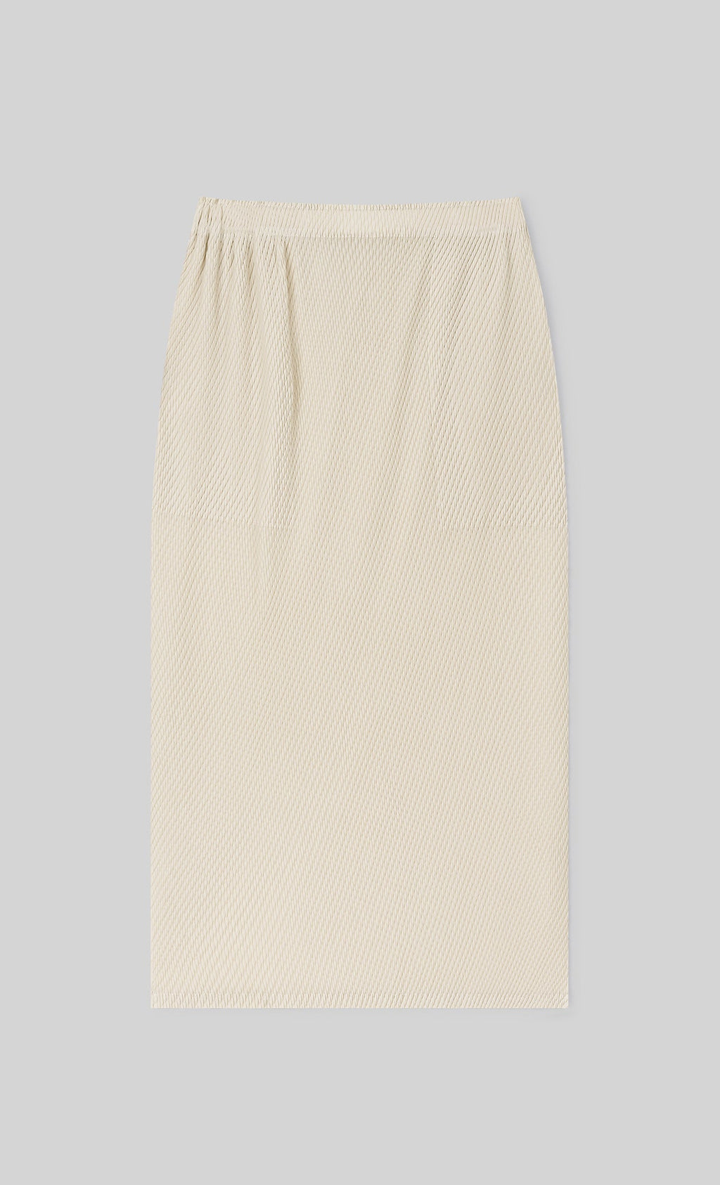 Lune Pleated Skirt_ivory
