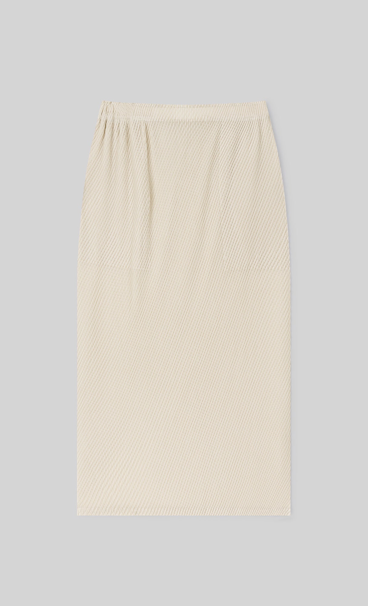 Lune Pleated Skirt_ivory
