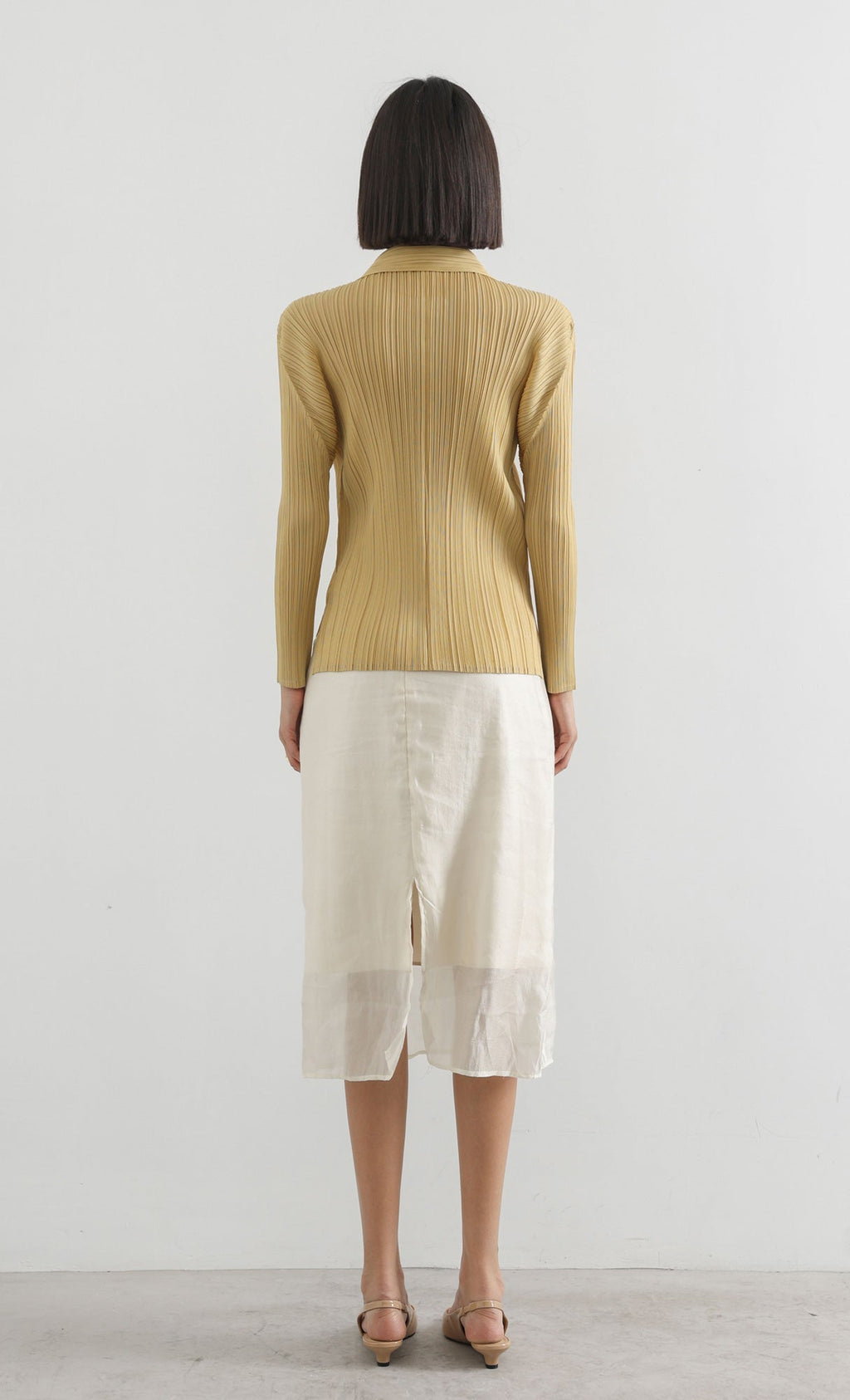 hush pleated shirts_camel