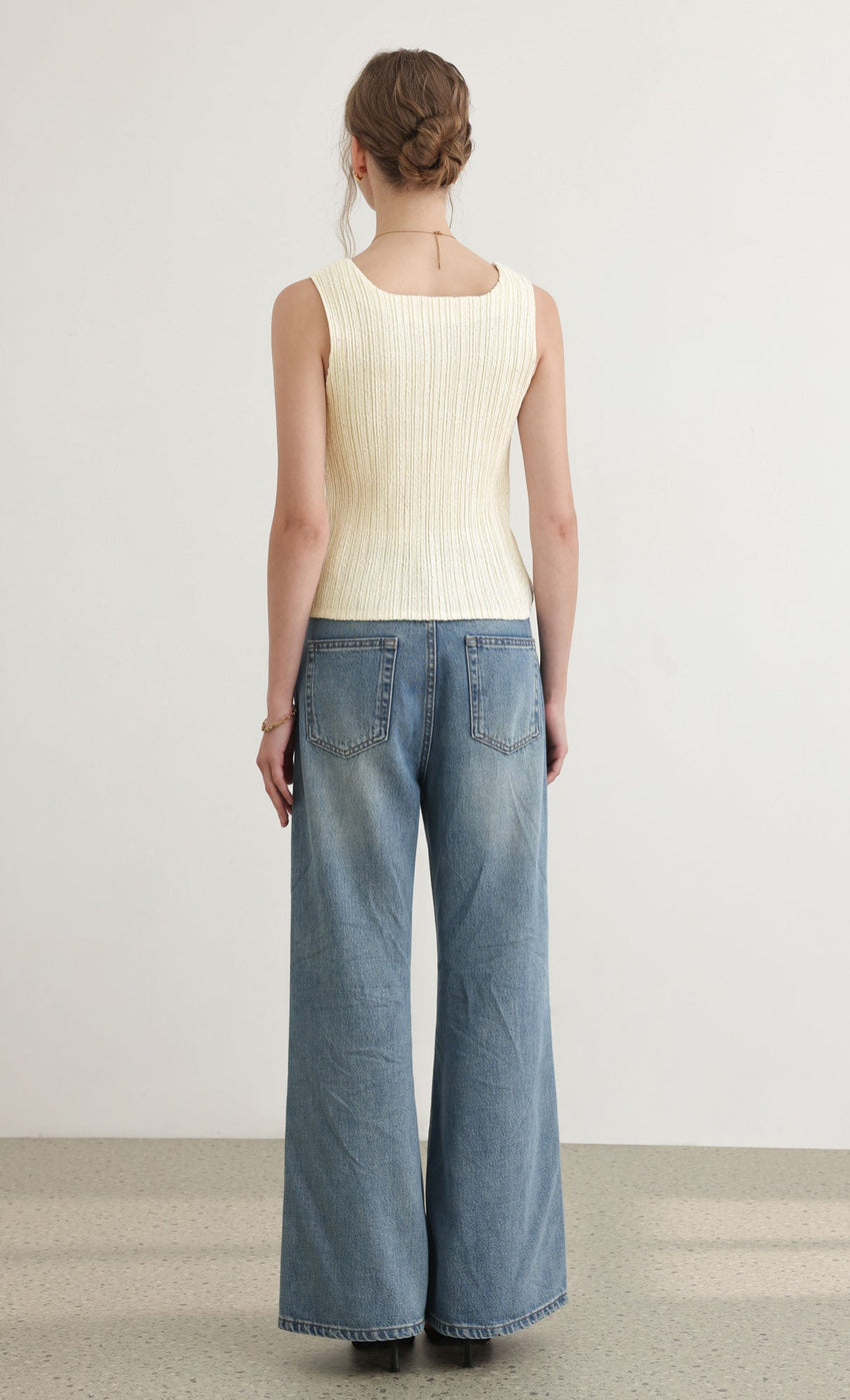Free Size — Fit For XS - L / Ivory