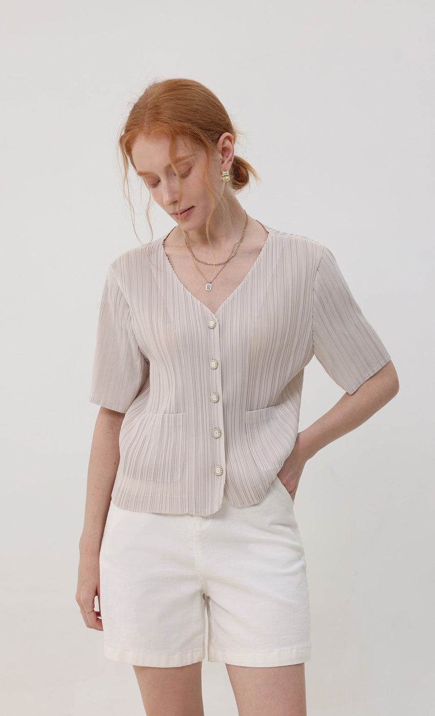 Free Size — Fit For XS - L / Light Beige