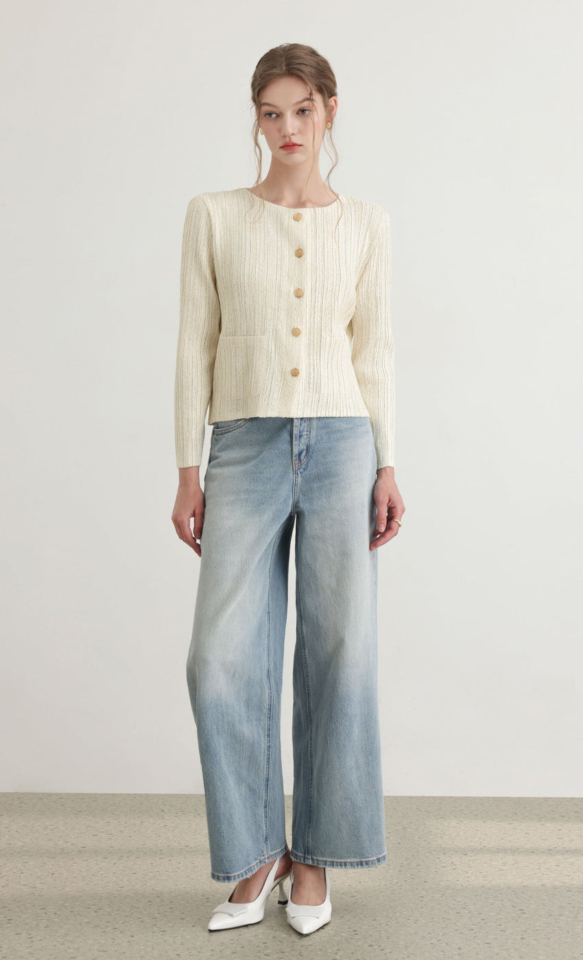 Free Size — Fit For XS - L / Ivory