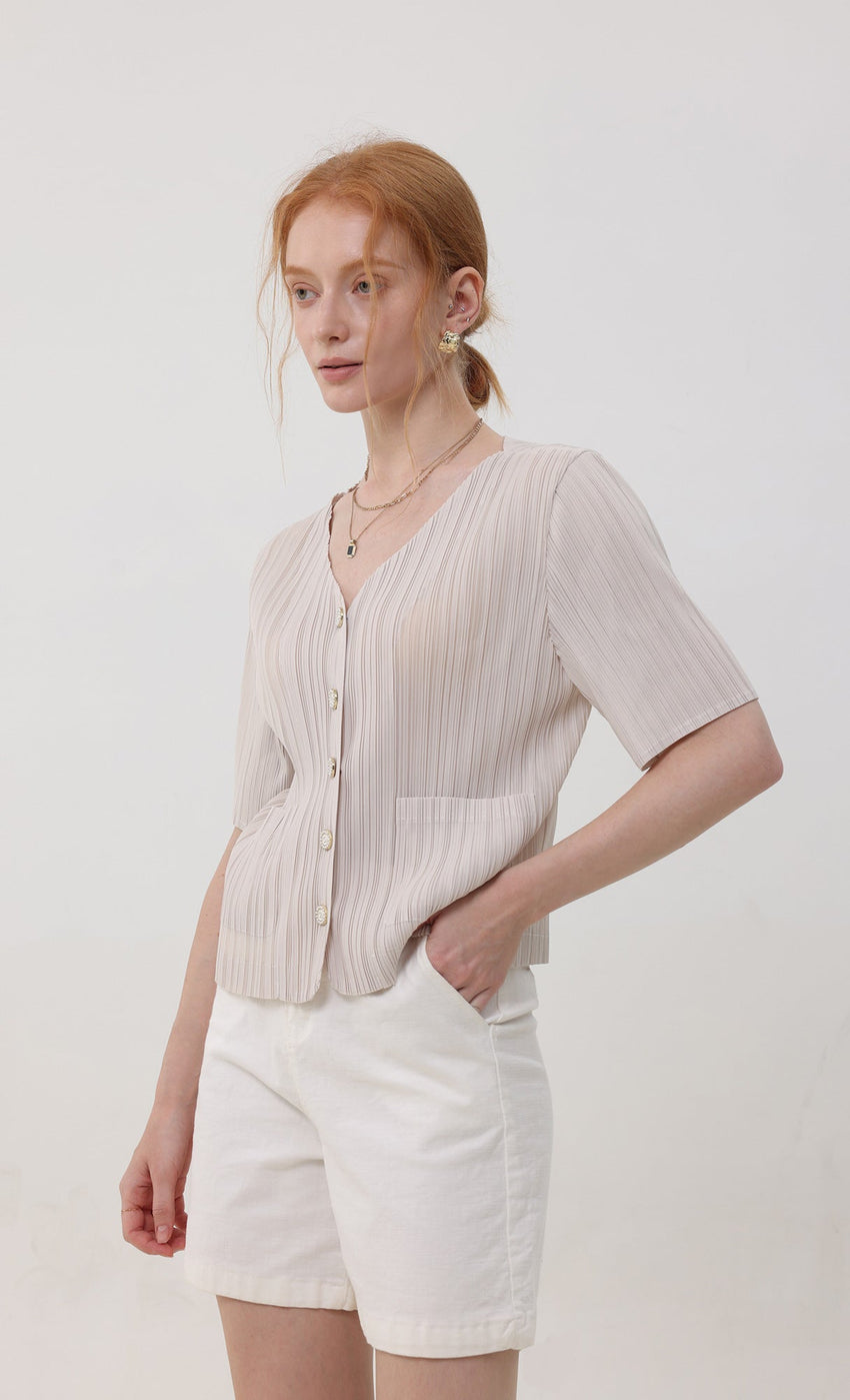 Free Size — Fit For XS - L / Light Beige