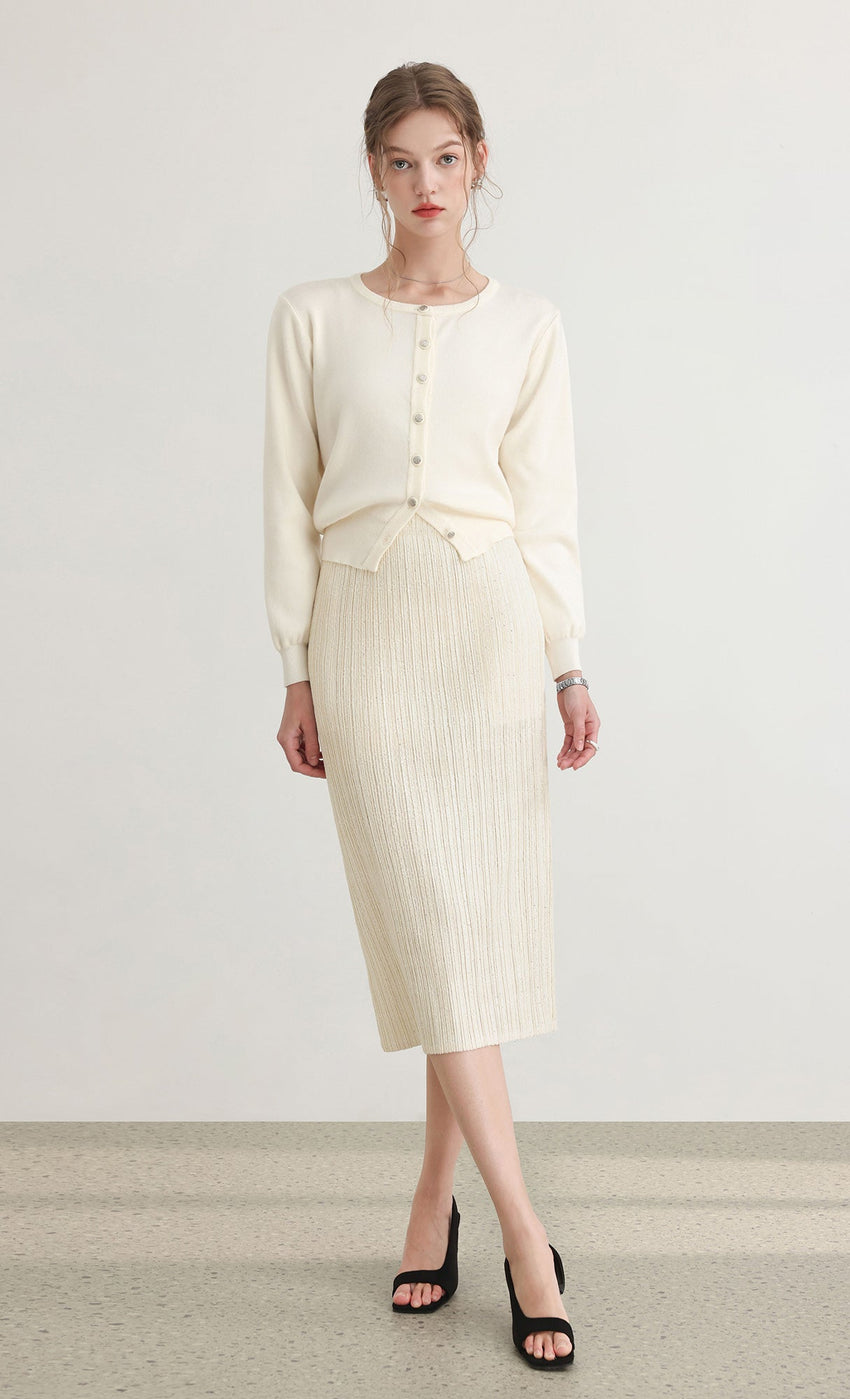 Free Size — Fit For XS - L / Ivory