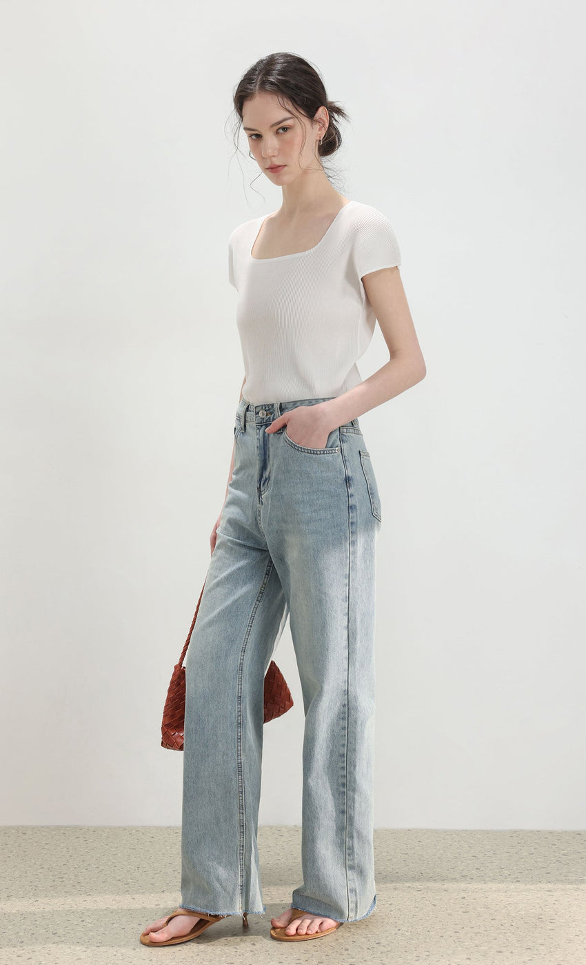 Free Size — Fit For XS - L / White