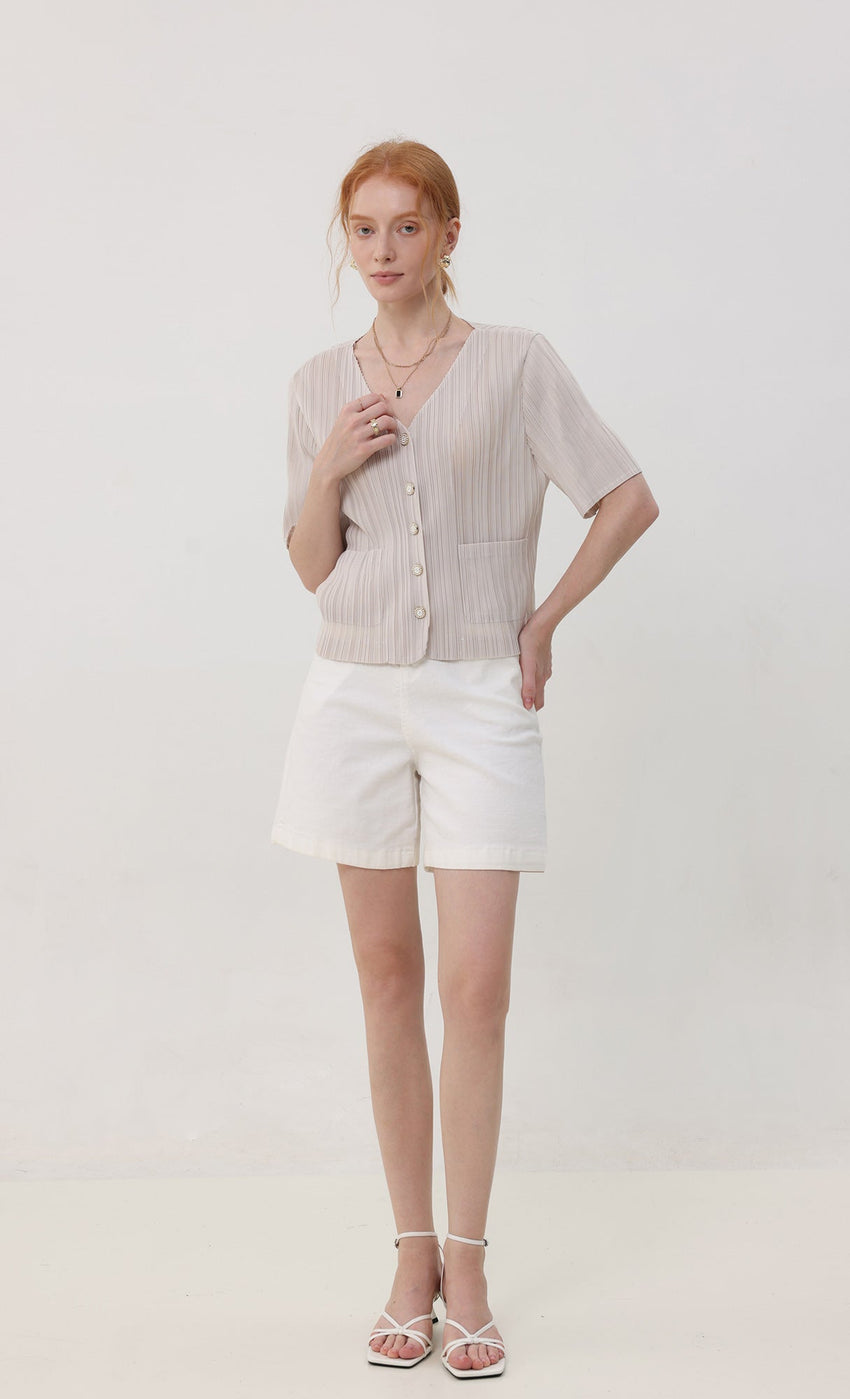Free Size — Fit For XS - L / Light Beige