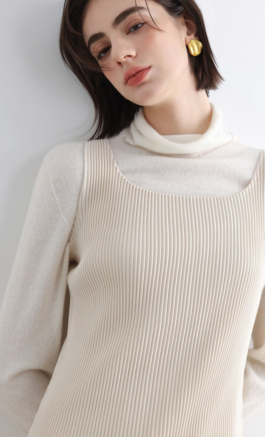Free Size — Fit For XS - L / Light Beige