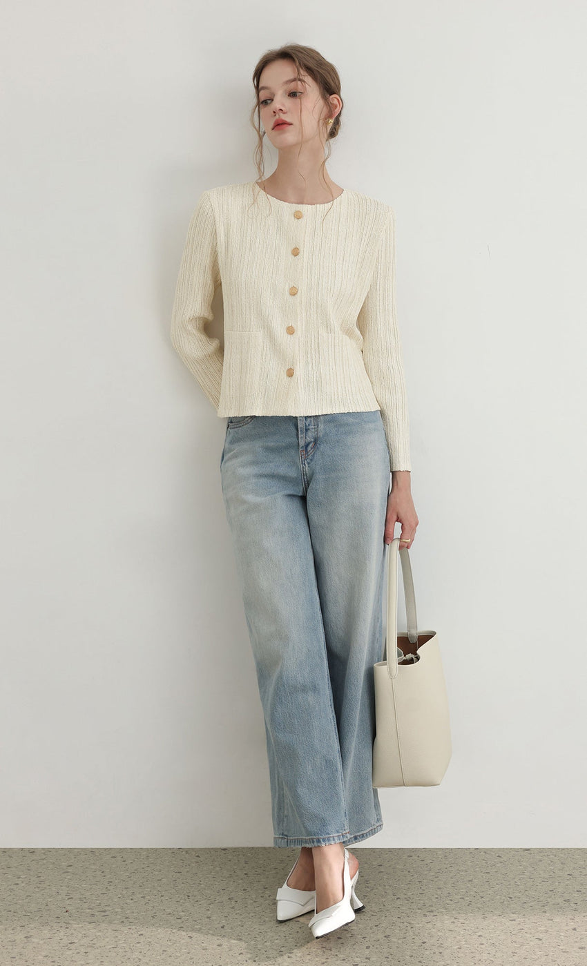 Free Size — Fit For XS - L / Ivory