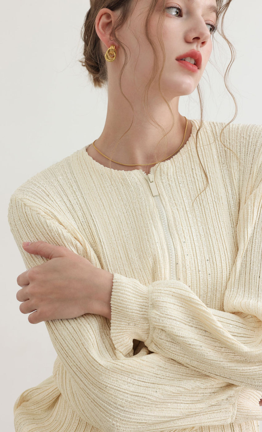 Free Size — Fit For XS - L / Ivory