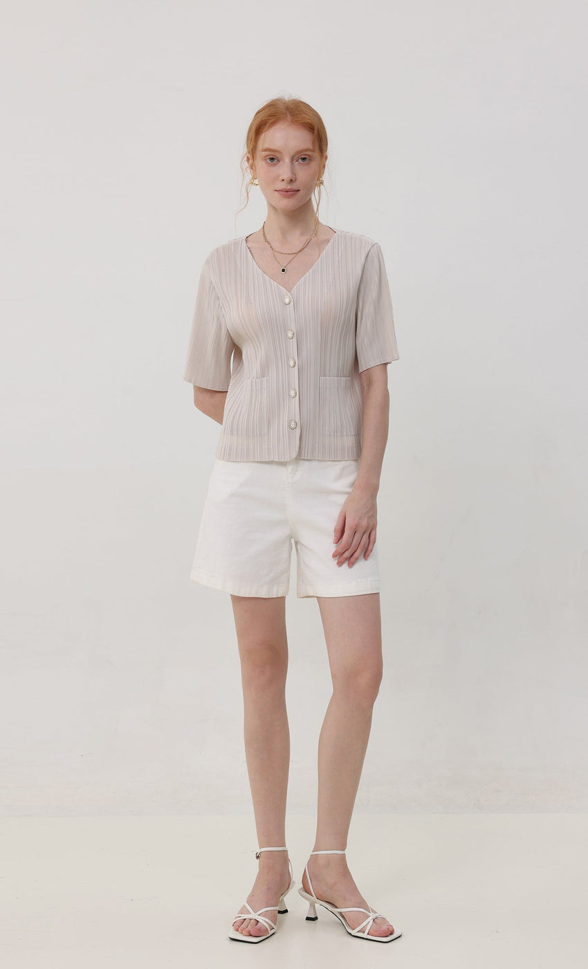 Free Size — Fit For XS - L / Light Beige