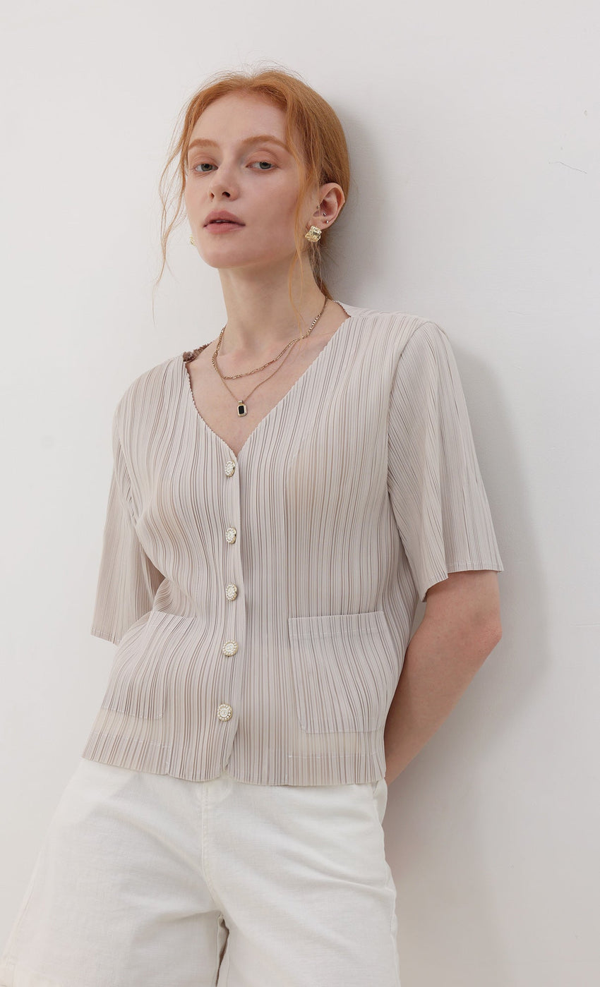 Free Size — Fit For XS - L / Light Beige